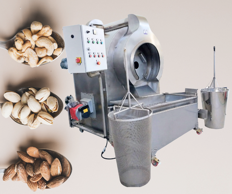 rotating nuts roaster